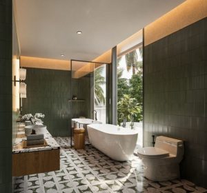 Read more about the article Memilih Kombinasi Warna Keramik Kamar Mandi yang Bagus