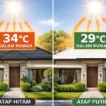 Benarkah Warna Atap Tidak Berpengaruh pada Suhu Dalam Rumah